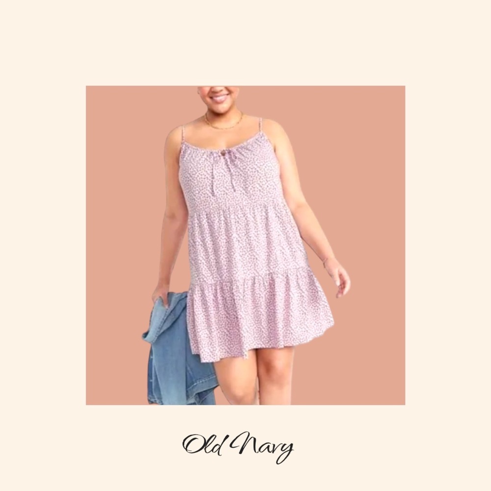 Old Navy Floral Swing Cami Dress